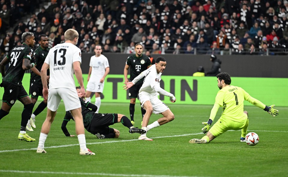 Ekitike scored 15 league goals for Frankfurt last season