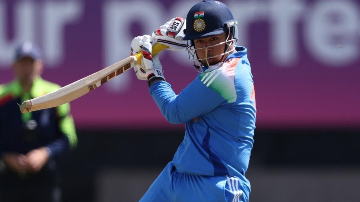 Vaibhav Suryavanshi versus England U19 in a Youth ODI