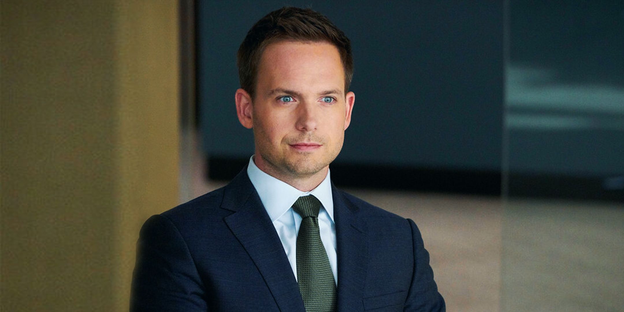 Patrick J. Adams as Mike Ross in Suits.