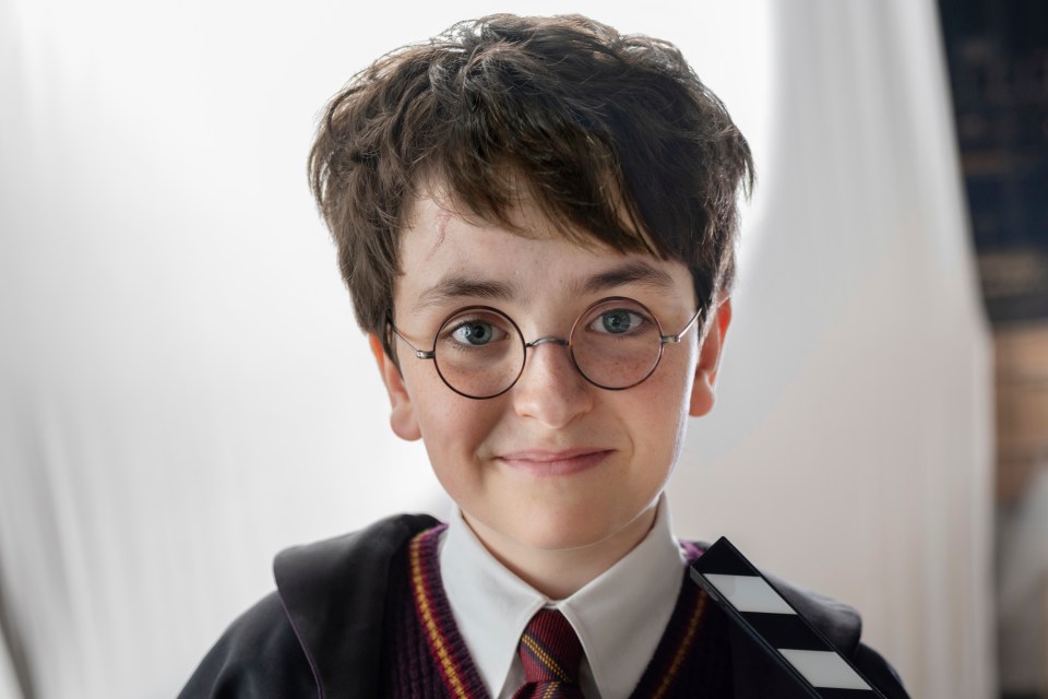 Dominic McLaughlin, actor portraying Harry Potter in the HBO series.