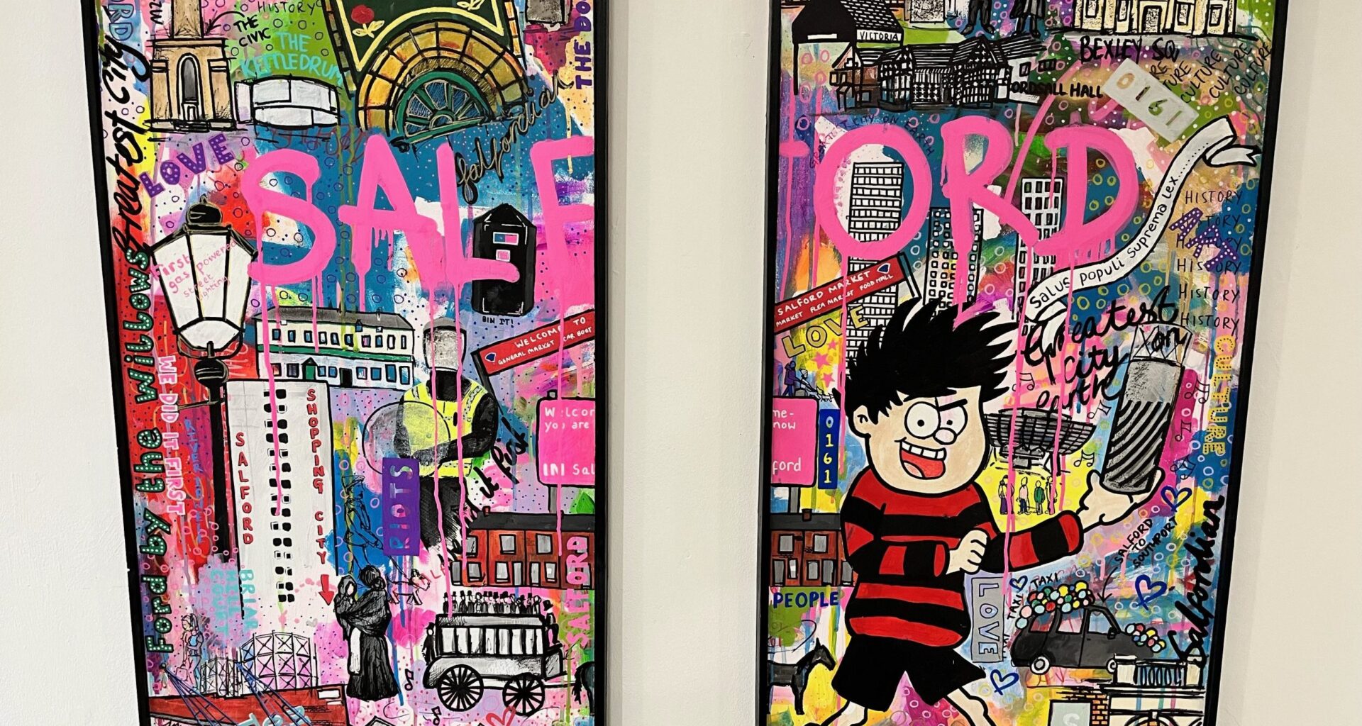 Artist celebrates Salford’s past and present in new exhbition| Salford Now