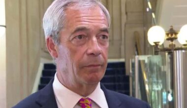 Nigel Farage hits back at Emmanuel Macron after French president sparks fresh Brexit row | Politics News