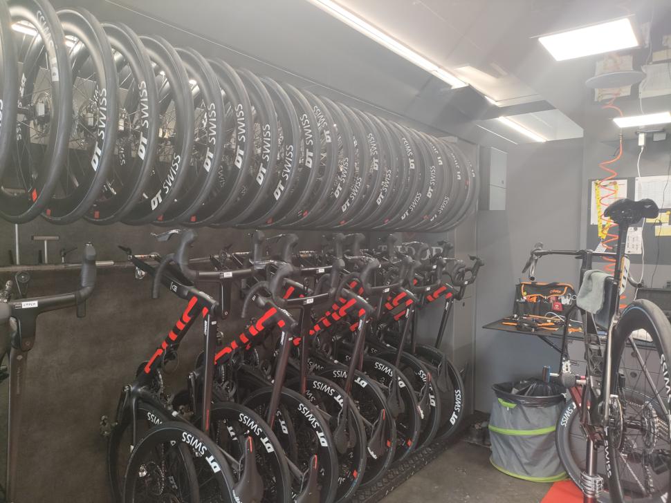 Tudor Pro Cycling rest day hotel, Montpellier, 2025 Tour de France