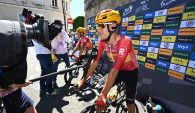 Tobias Halland Johannessen at the Tour de France