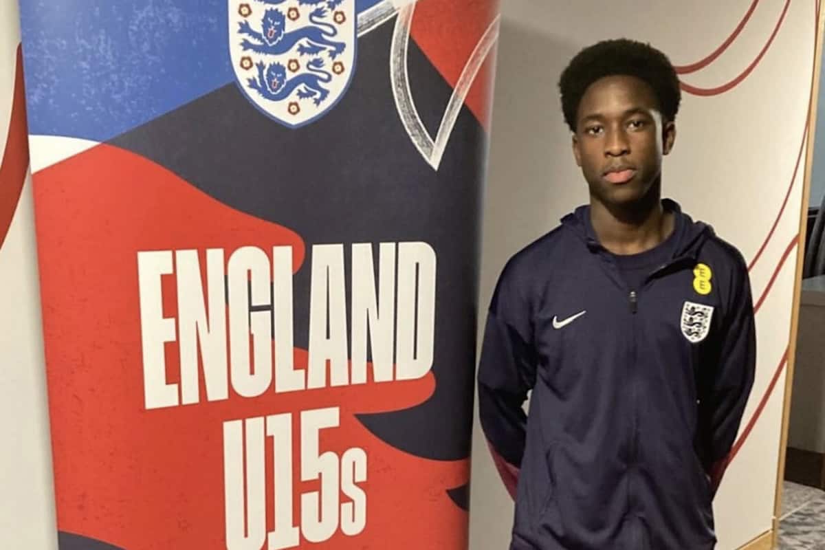 Liverpool's 14-year-old prodigy scores after promotion to U18s - Liverpool FC