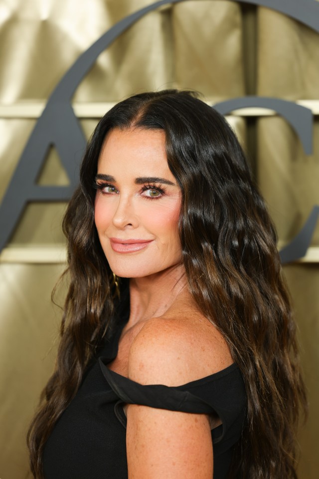 Kyle Richards at the Gracie Awards Gala.