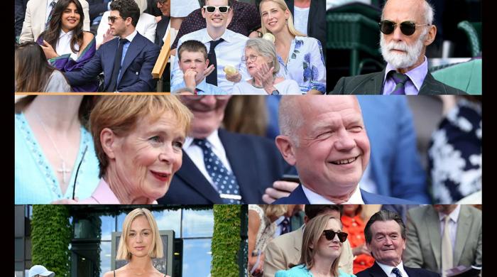 Royal Family and celebs make a grand slam entrance at Wimbledon