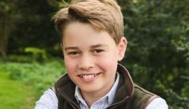 When Prince George was accused of breaching protocol by US president