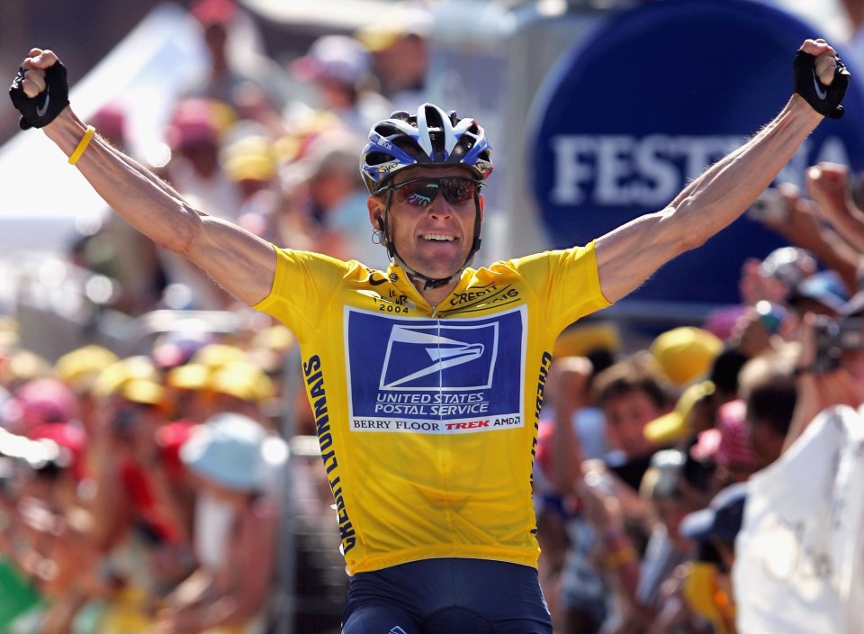 Armstrong was stripped of his seven Tour de France titles