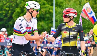 Vingegaard holds his own on terrain that favors Pogačar