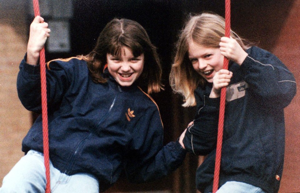 Photo of Jessica Chapman (left) and Holly Wells.