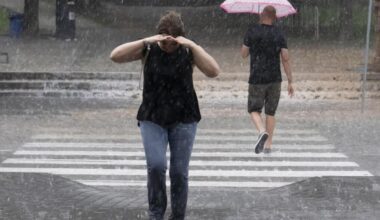 Change of weather in early July: twenty provinces in Spain have active warnings for heavy rain, thunderstorms or heat