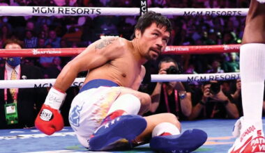 Manny Pacquiao Had To Apologise After One Performance In Shock Upset Defeat: “I’m Sorry”