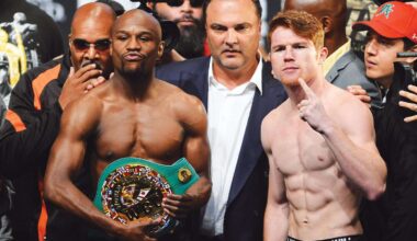 Mayweather Reveals The Huge Weight Difference When He Beat Canelo As Crawford Looks To Do The Same