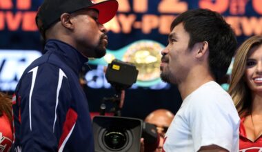 Would a Manny Pacquiao win lure Floyd Mayweather Jnr back to the ring? 