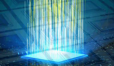 quantum computing semiconductors - This image is an original composition by MarketBeat using licensed and editorial elements. Not for redistribution or reuse.