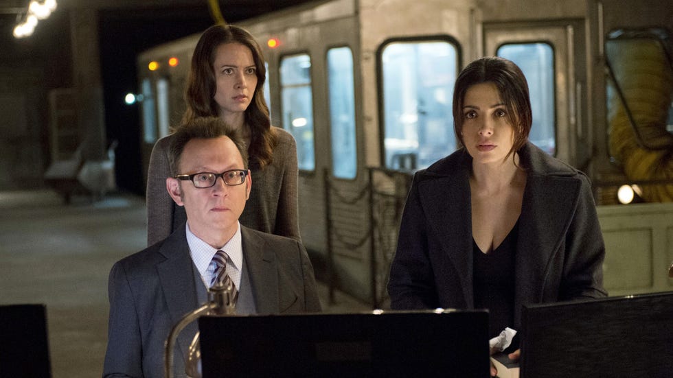 michael emerson, amy acker and sarah shahi, person of interest