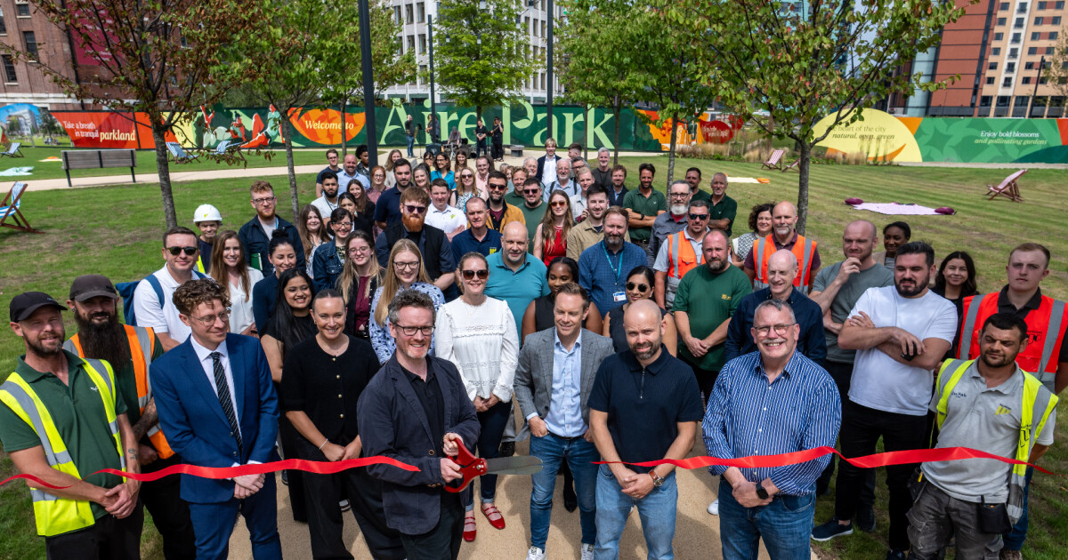 New public space opens at Aire Park