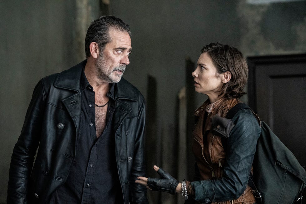 maggie, negan, the walking dead dead city season 1