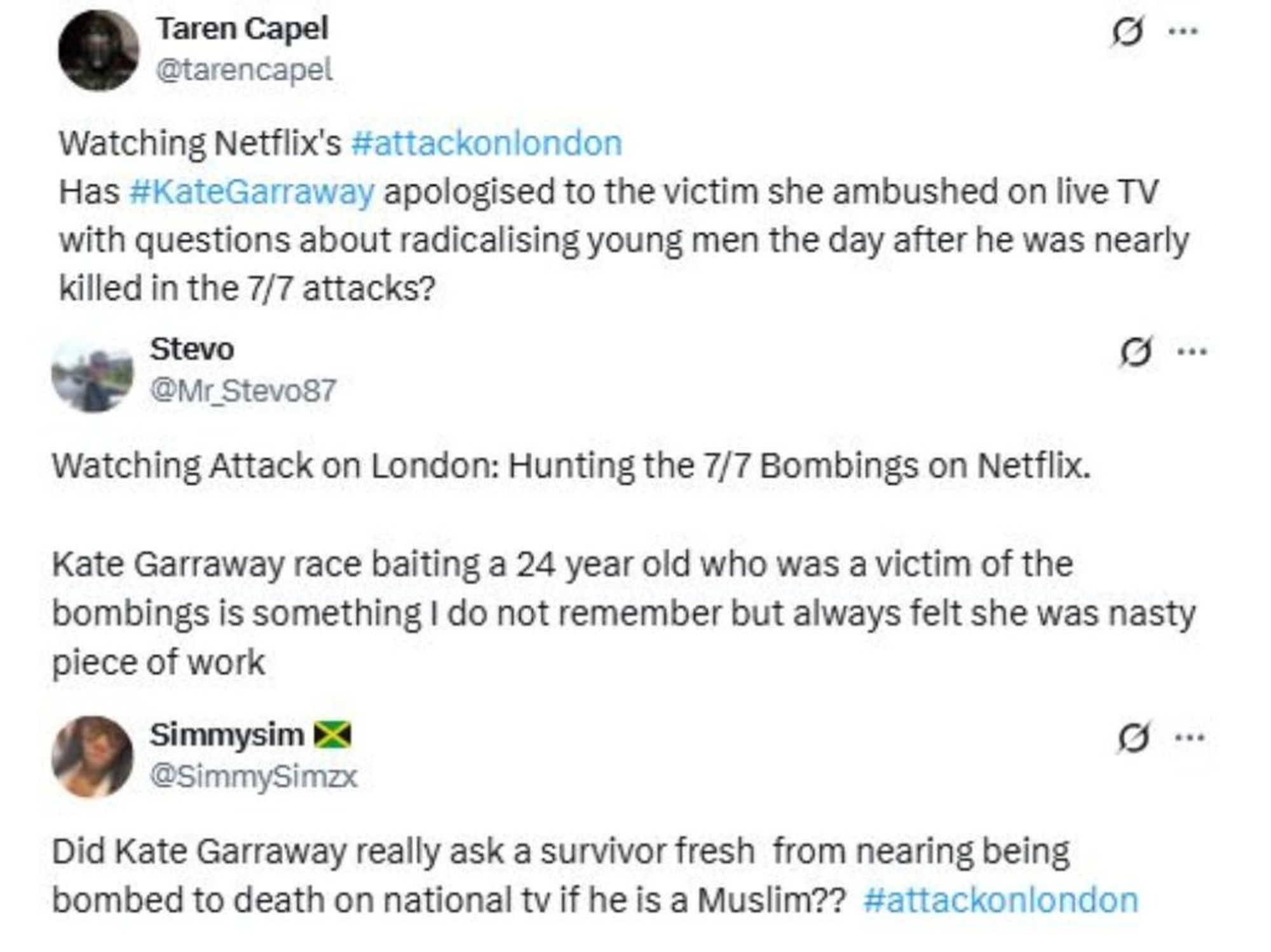 Netflix viewers took to social media