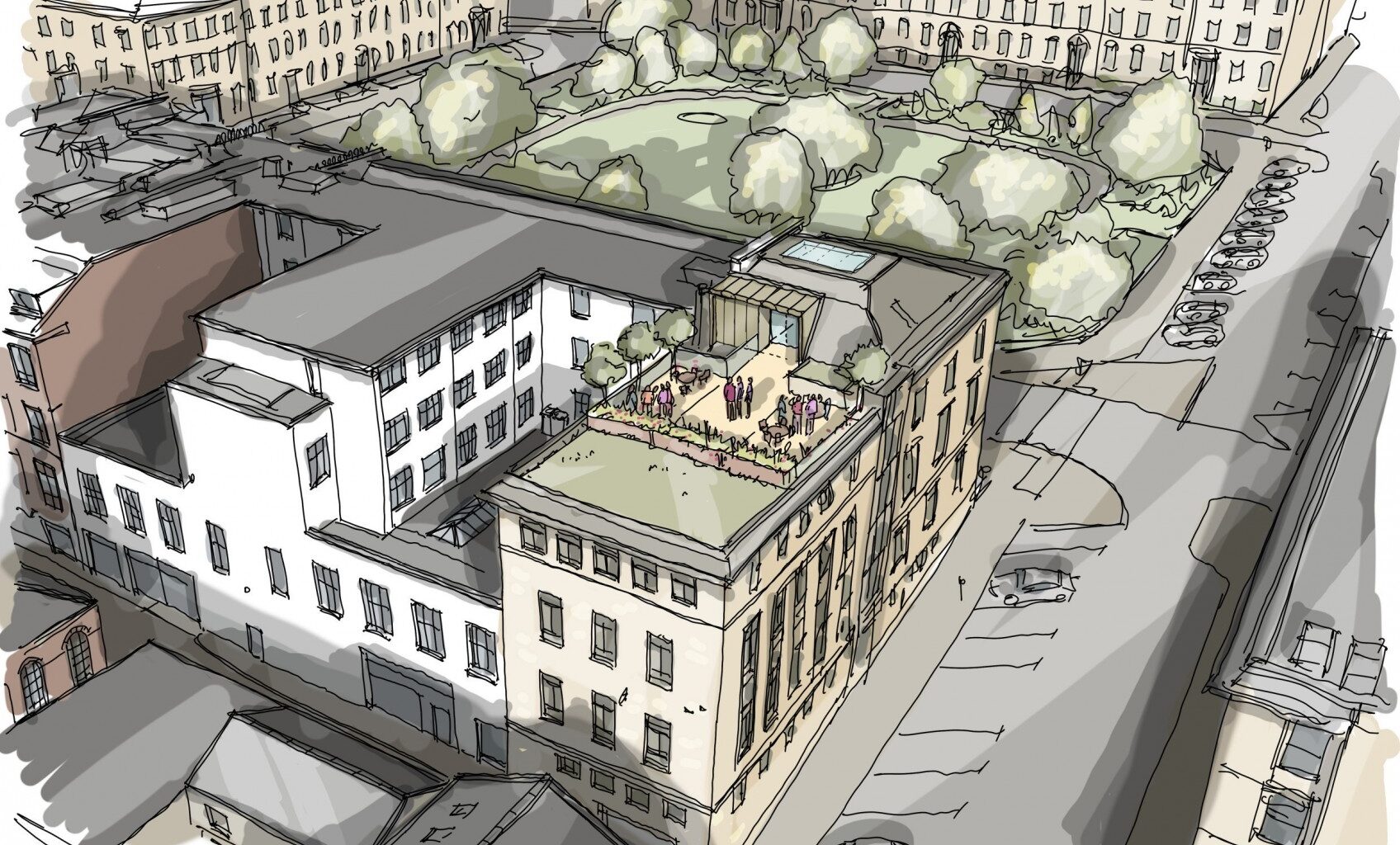 Georgian terrace to up its game on Blythswood Square : July 2025 : News : Architecture in profile the building environment in Scotland