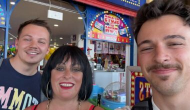 Brit takes boyfriend to 'height of British culture' holiday after fancy Venice trip - by going to Barry Island