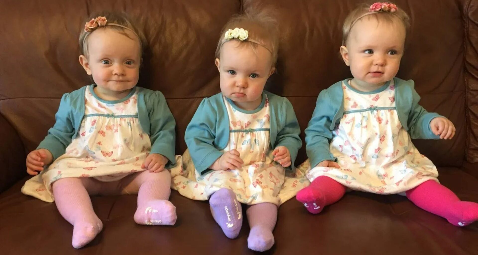 Two of my miracle triplets are slowly dying from dementia, aged 7… their sister’s heartbreaking question broke me
