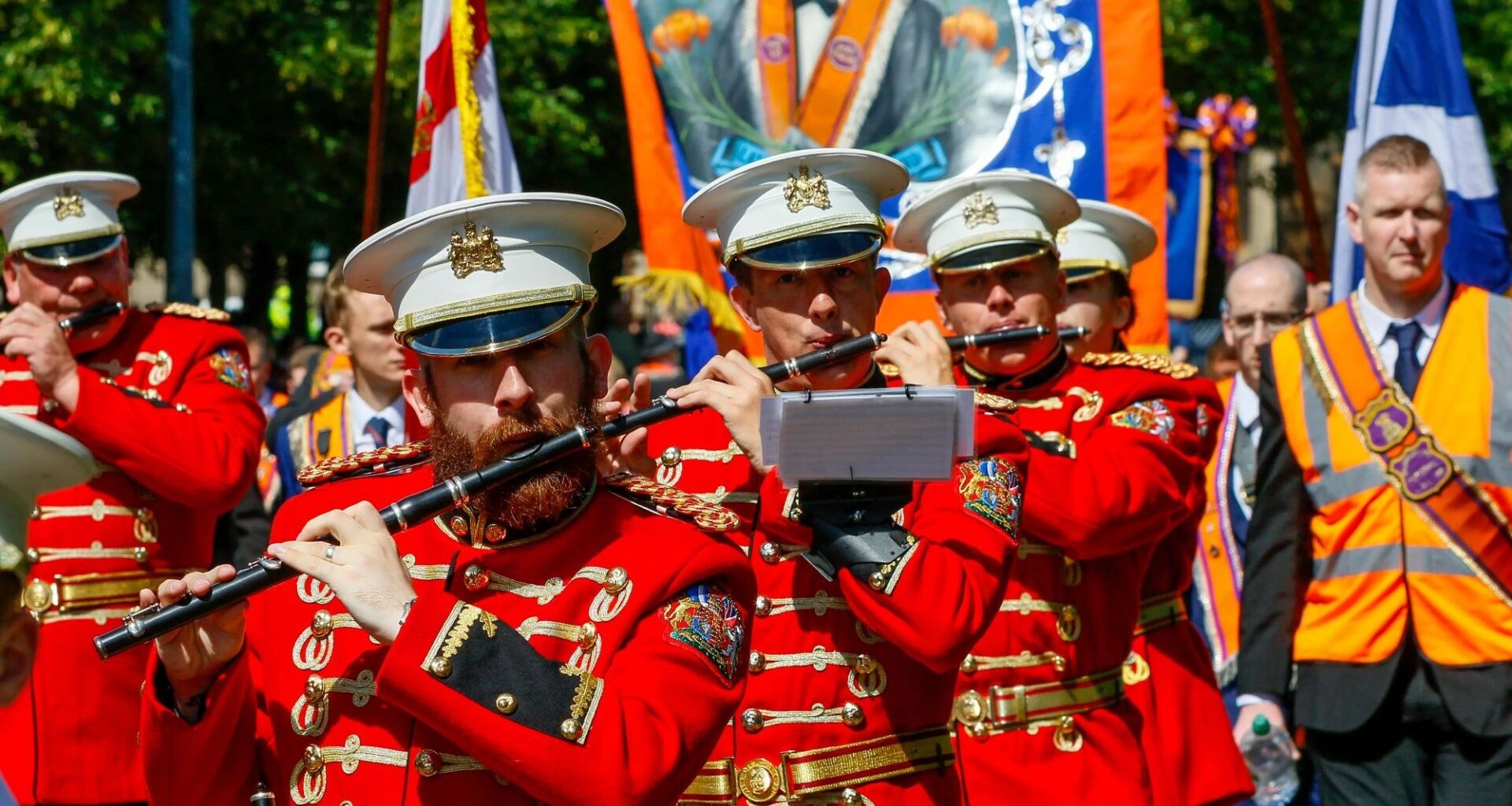 Chaos as weapon fired at Glasgow Orange Walk amid urgent cop probe into parade incident