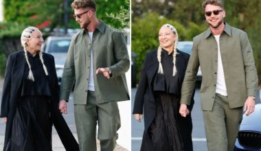 Sia sparks romance rumours with Netflix star Harry Jowsey as they're spotted holding hands after cosy dinner date