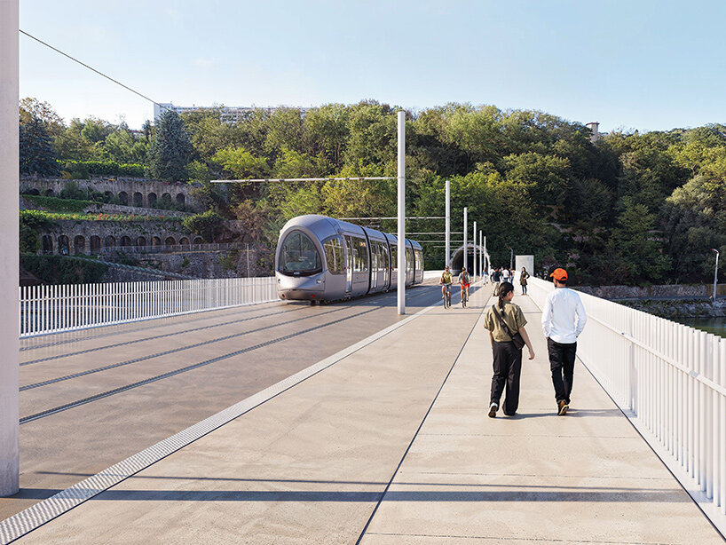 OMA wins competition to design anti-iconic bridge in lyon, france