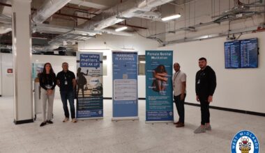 Raising awareness of FGM and forced marriage at Birmingham Airport