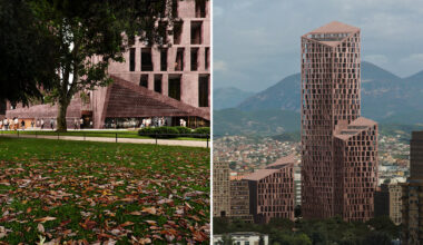 oppenheim architecture breaks ground on tower in central tirana