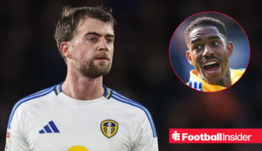 Junior Firpo reacts to Patrick Bamford's message after confirmed Leeds exit news