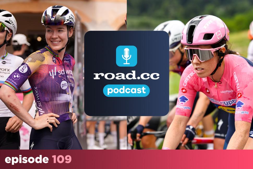 “When I quit, I was done with all the pressure and suffering. But I like cycling again”: Anna van der Breggen on her comeback and “feeling stupid” in the peloton + Pink jersey Anna Henderson, Pfeiffer Georgi, and Mia Griffin talk Giro d’Italia debuts