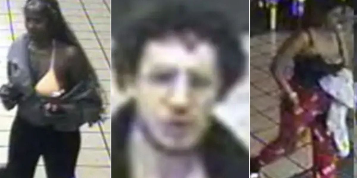 Policewoman punched and kicked after trying to stop fare-dodgers
