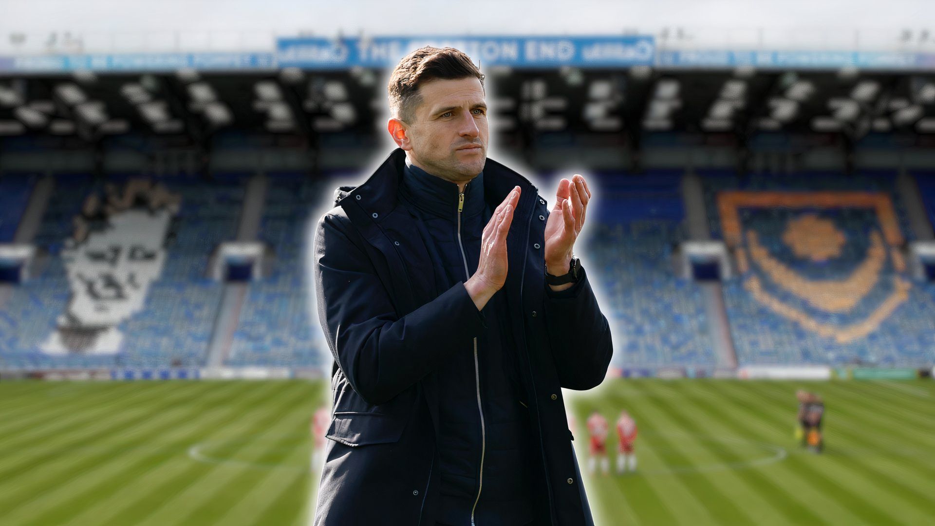 Portsmouth manager John Mousinho 