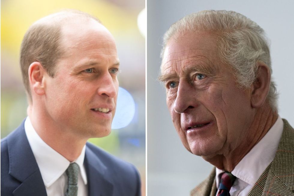 Prince William and King Charles