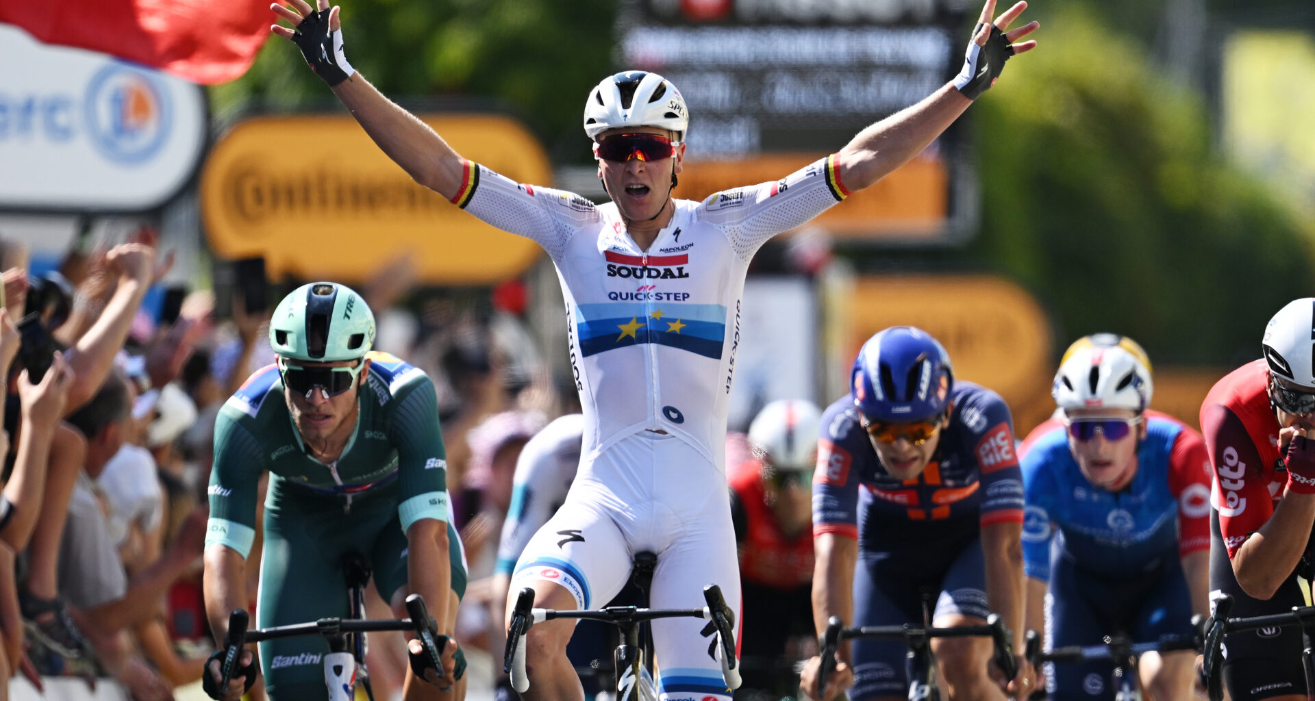 Tim Merlier claims second stage victory