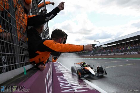 Lando Norris, McLaren, Silverstone, 2025