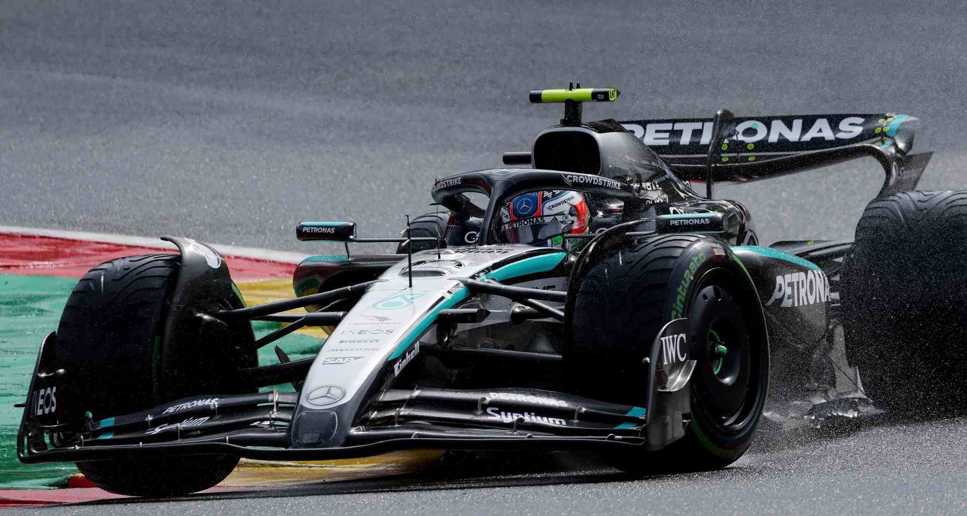 Andrea Kimi Antonelli, Mercedes, Spa-Francorchamps, 2025