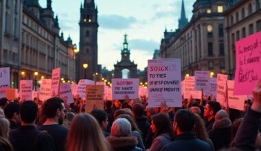 George Square, Glasgow, Scotland Hosts Powerful Protest Showcasing City’s Commitment to Diversity, Why Travellers Should Experience This Cultural Landmark Now