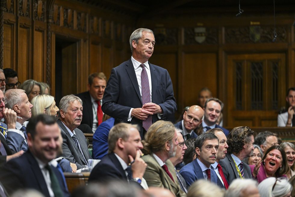 Reform UK leader Nigel Farage