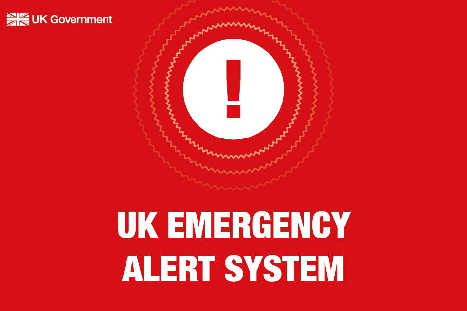 Government to test UK Emergency Alert system nationwide on 7 September