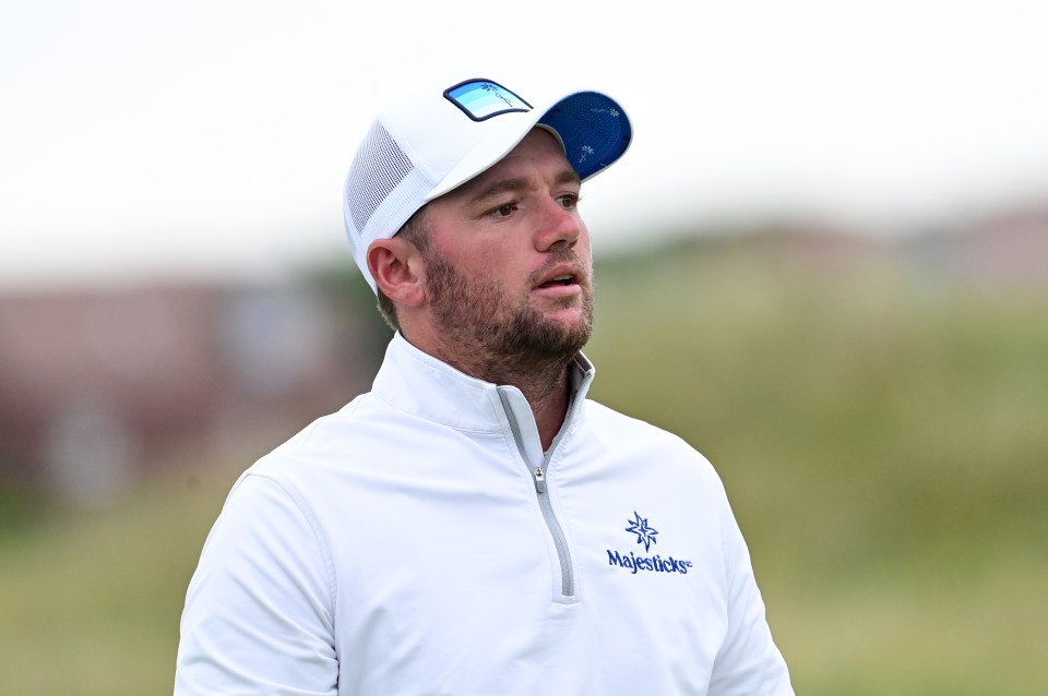 The Englishman was disqualified when he called it a day after just nine holes