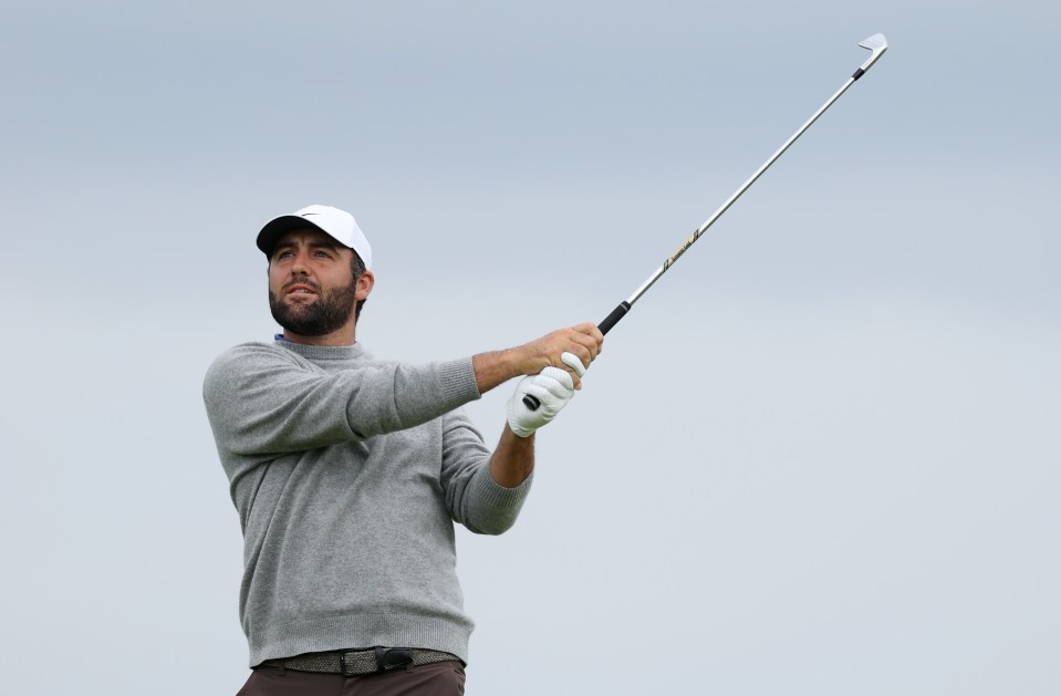 Scheffler is leading The Open after the first two days