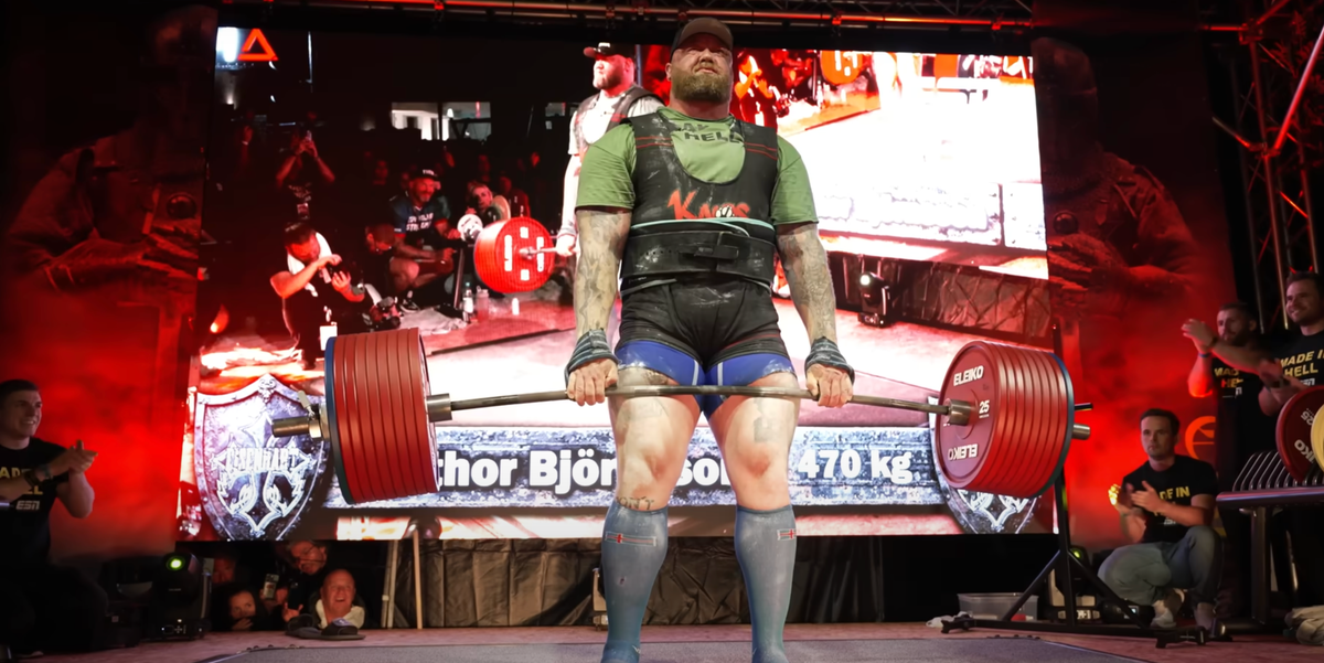 Hafthor Björnsson Just Deadlifted a World Record 505kg – and He’s Not Done Yet