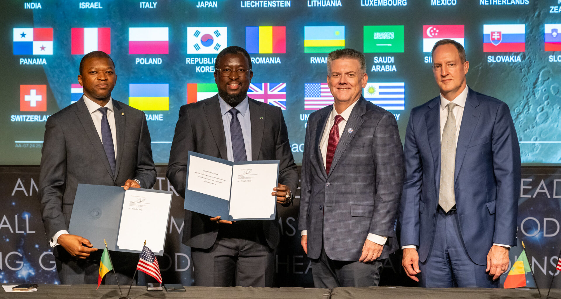 NASA Welcomes Senegal as Newest Artemis Accords Signatory