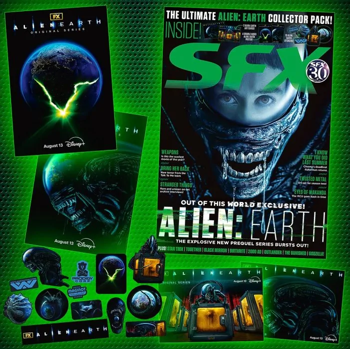  SFX Magazine Teases Upcoming Alien: Earth Issue Containing Poster, Art Cards & Stickers