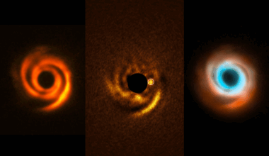 What are these strange swirls around an infant star? 'We may be watching a planet come into existence in real time'