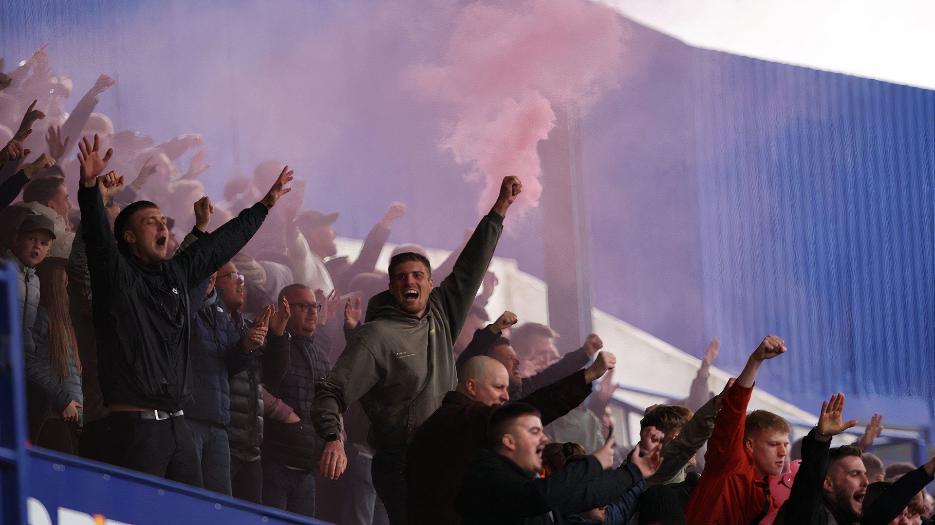 Sheffield United supporters at Hillsborough